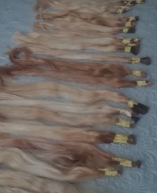Cabelos Naturais descoloridos para Mega Hair (Para salões)