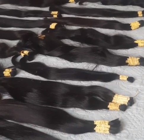 Cabelos Naturais pretos para Mega Hair (Para Salões)